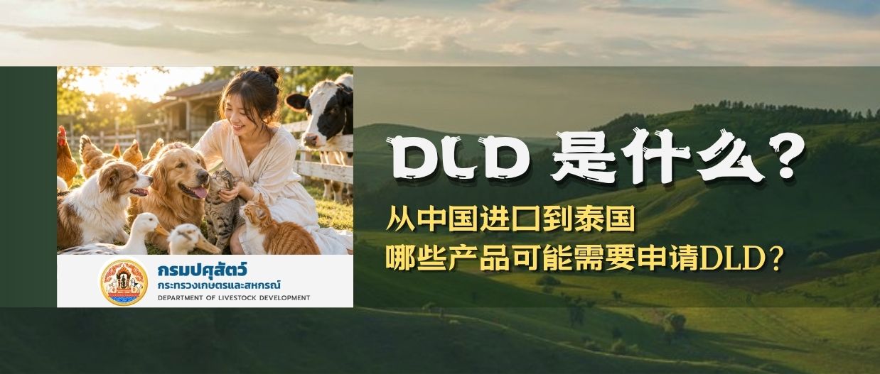 DLD是什么?哪些产品进入泰国需要申请DLD?