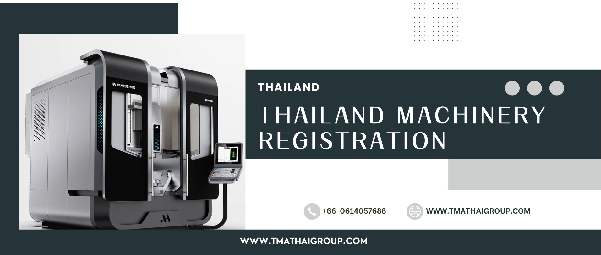 Thailand Machinery Registration
