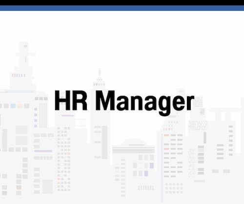 HR Manager 